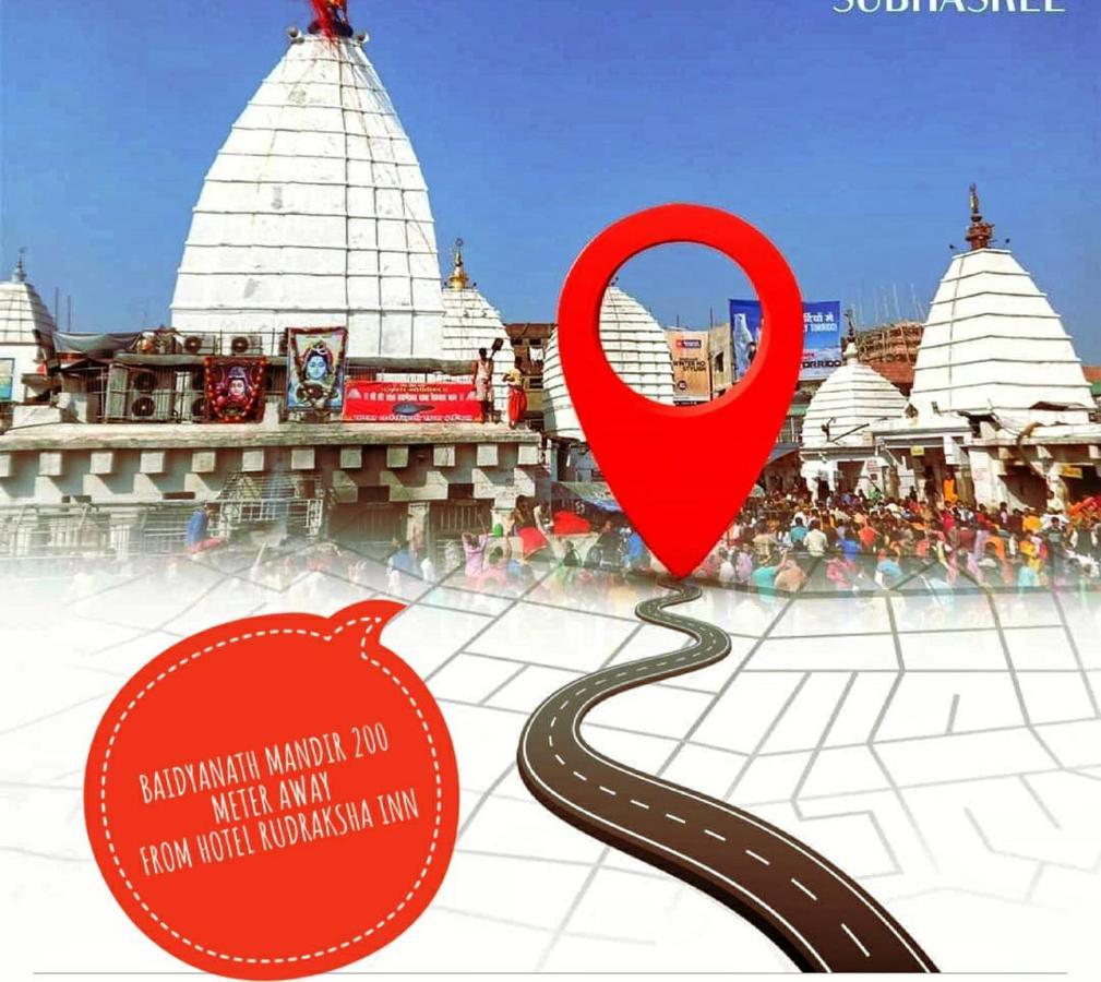 Hotel Rudraksha Inn Deoghar Esterno foto